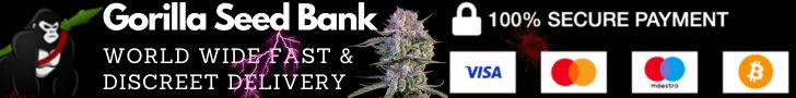 Click to visit Gorilla Seed Bank for great cannabis genetics.
